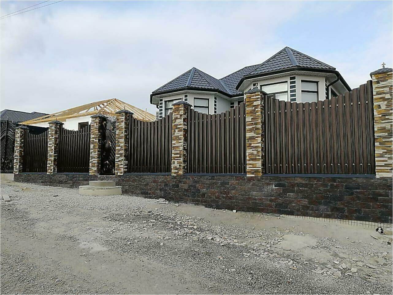 забор из штакетника 110м фото3 в Березниках