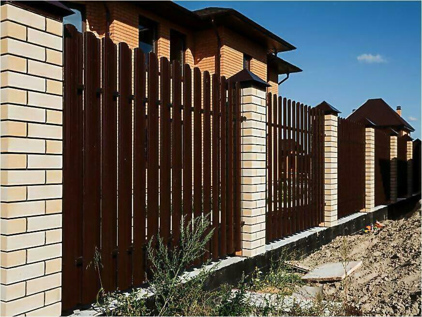 забор из штакетника 115м фото1 в Березниках