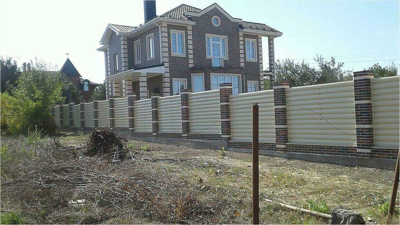Забор из штакетника 115м фото6 в Березниках
