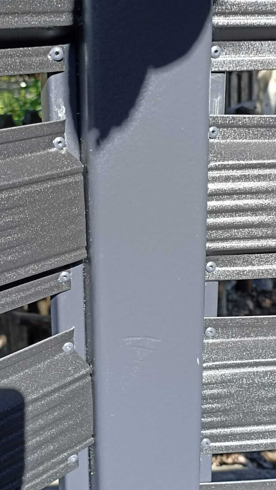 Забор из штакетника 90м RAL7024/7024 Серый Графит фото8 в Березниках